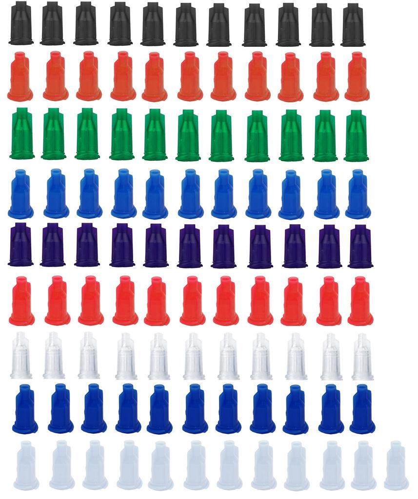 50Pack Syringes with 14ga-23ga Blunt Tip Needles With Syringe Caps and Needle Caps for Refilling and Measuring Liquids Oil