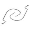 10pcs Anzuelos Lure Softjerk Worm Hook Fishing Tackle Wide Crank Fishhooks Fishing Hook