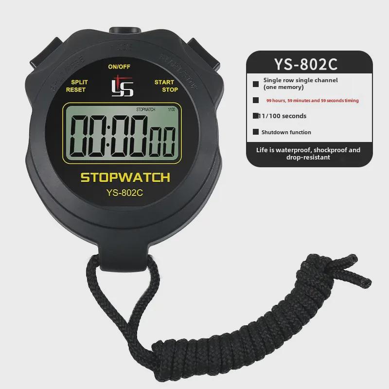 YS-802 Профессиональный одноканальный секундомер-таймер для судей по легкой атлетике