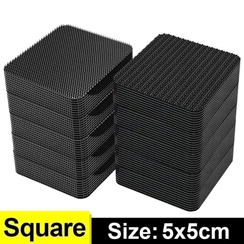 60pcs Suitable for Car Carpet Pads Tape Adhesive Dashboard Pad Attaches Double-sided Fixed Stickers High Viscosity Floor Mat DIY Art