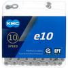 Цепь KMC e10 TURBO EPT Medium, 10 скоростей, для электроспортивного велосипеда, серебристая,