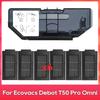 Fit For ( Ecovacs Debot T50 Pro Omni ) Robot Vacuum Cleaner Dust Box Dustbin Dust Collector Hepa Filter Accessories Spare Part