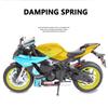1/9 YAMAHA YZF-R1M Alloy Racing Motorcycle Diecast Metal Street Sports Motorcycle Model with Light Simulation Childrens Toy Gift