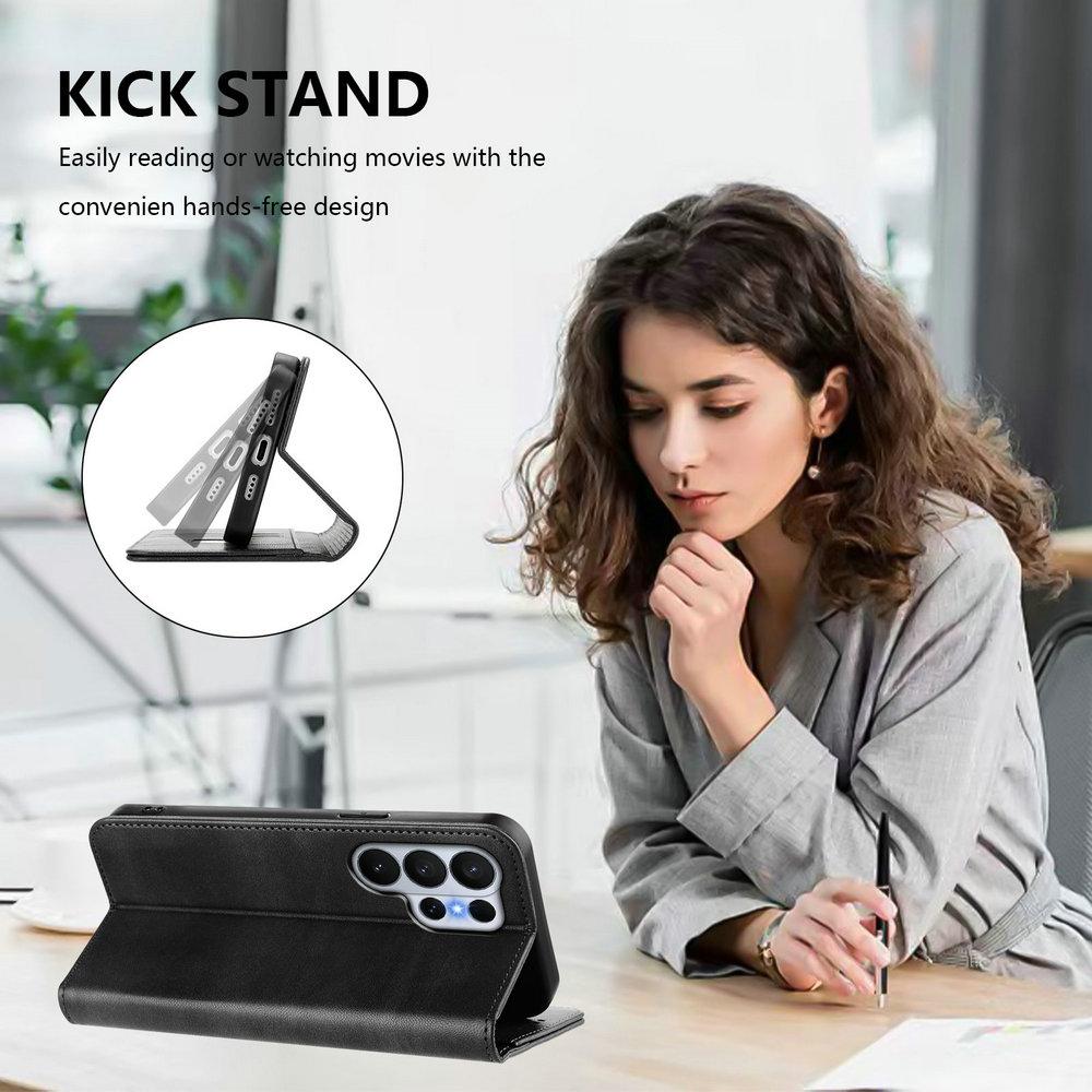 Кожаный чехол-кошелек с RFID для Samsung Galaxy S26 S25 S24 S23 S22 S21 S20 Ultra S25 Edge S24 FE S 23 22 21 20 Plus с магнитной застежкой