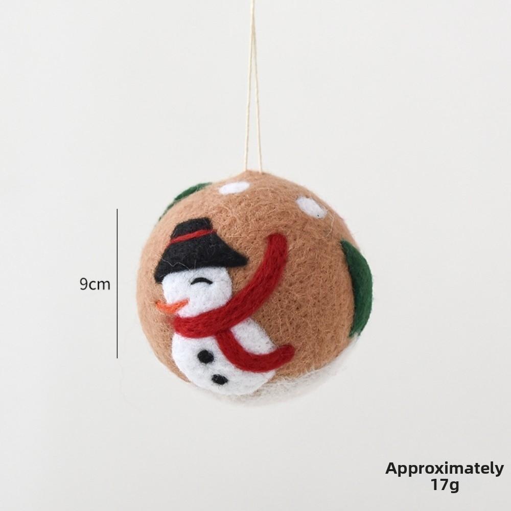 Wool Felt Christmas Ornaments Handmade Hanging Ornaments Felt Ornaments Christmas Tree Decor
