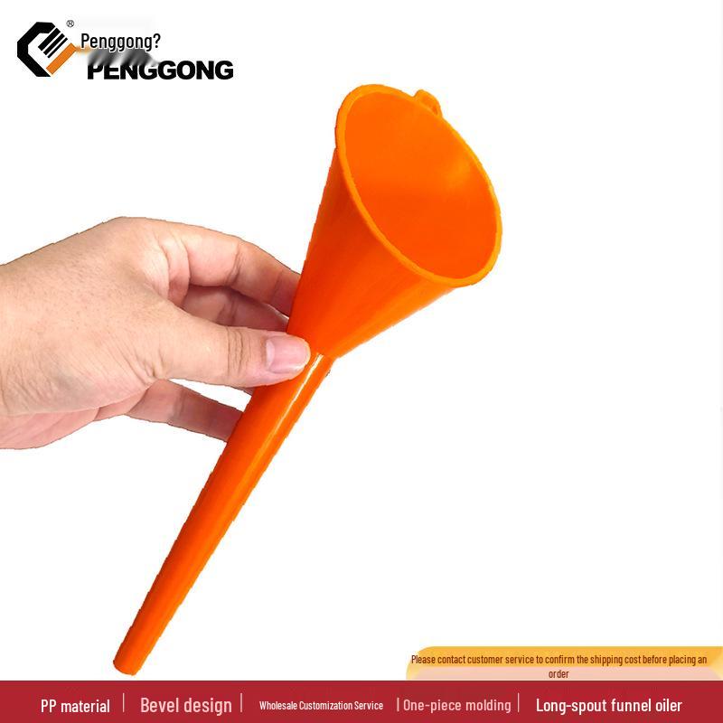 Воронка для топлива и масляных присадок «свободные руки» для автомобилей и мотоциклов с удлиненным пластиковым носиком