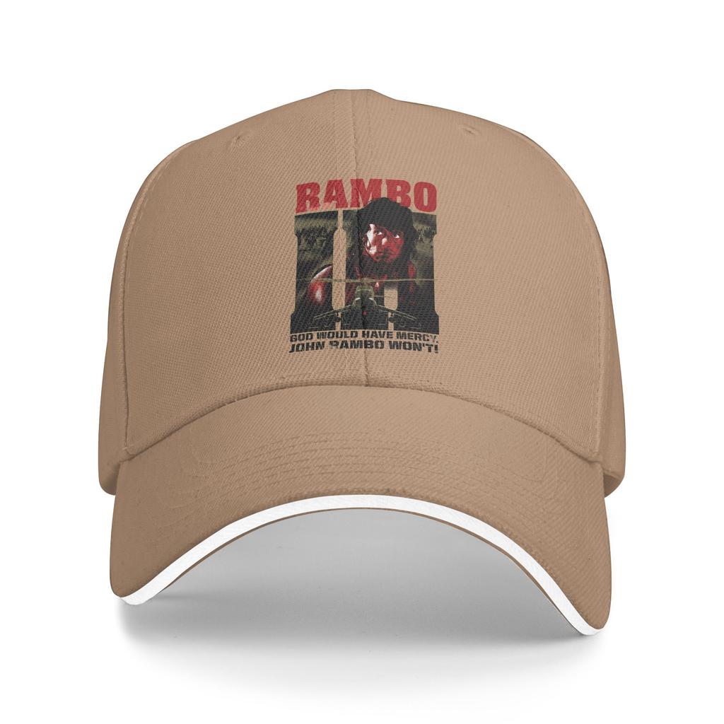 God Would Have Mercy John Rambo Wont Sun Baseball Cap Summer Street Style Trucker Hat For Unisex Outdoor Sports Baseball Caps