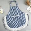 Lace Design CookingApron Stain-proof Work Clothes New Ruffled Trim Apron  Home Use
