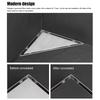 Triangular Floor Drain Concealed Shower Floor Drain Easy To Maintain Floor Strainer  Home