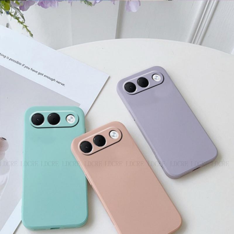For Cover OPPO A7 Pro 5G Case OPPO A7 Pro 5G Capas Soft Liquid Silicone Phone Bumper Armor Back Shockproof Fundas OPPO A7 Pro 5G