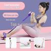 Комплект из четырех предметов для йоги: Педальный съемник, устройство для красоты ног, тонер для бедер и кольцо для йоги.