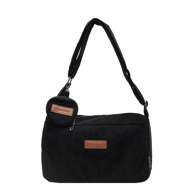 Вельветовая сумка женская сумка большая вместимость сумка через плечо