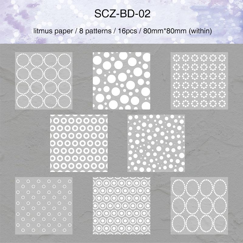 JIANWU Polka Dot Series Vintage Love Star Round Landscape Collage Scrapbooking Material Paper Creative Junk Journal Stationery