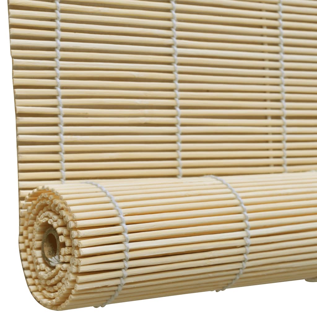 Vidaxl Rolety Bambusowe, 120 X 220 Cm, Naturalne