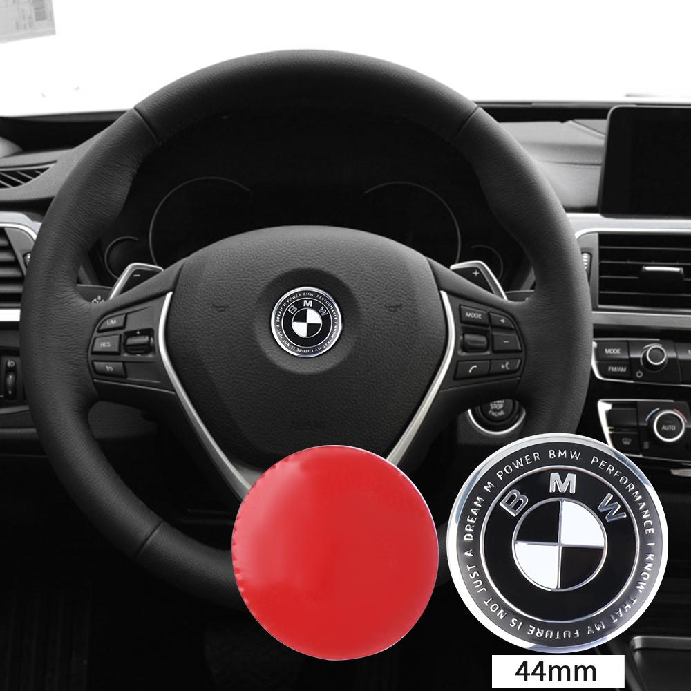 Car Wheel Center Cover Hubcaps Steering Wheel Badge Front Hood Emblem Rear Logo Decoration For BMW M M3 M5 X2 F01 F20 F10 X5 E36 RXDMV1