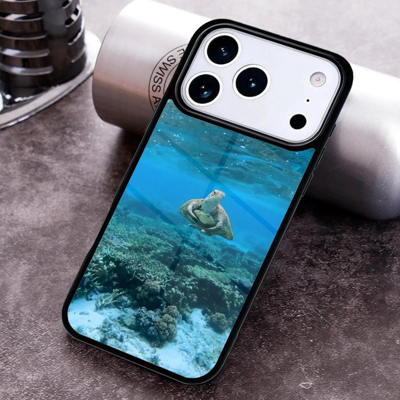 Мультяшная черепаха мягкий чехол для телефона для iPhone 17 16 15 14 13 12 11 Pro Max Plus 17Air Мягкий силиконовый чехол