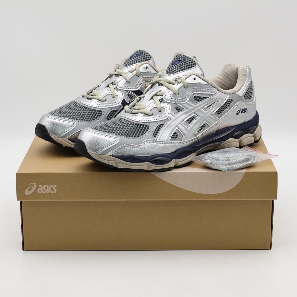 1203A581-020 Billy's Asics Gel-NYC Чистое Серебро Полуночное (Мужской)