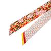 Brilliant Color Silk Scarf for Women – Trendy Light Luxury, High-End Flowing Collar Tie Decoration