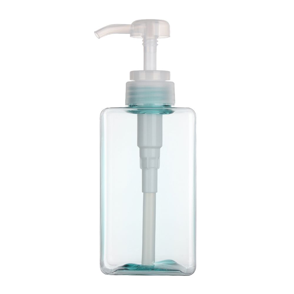 New Plastic Shower Gel Shampoo Clear Container Pump Liquid Soap Dispenser