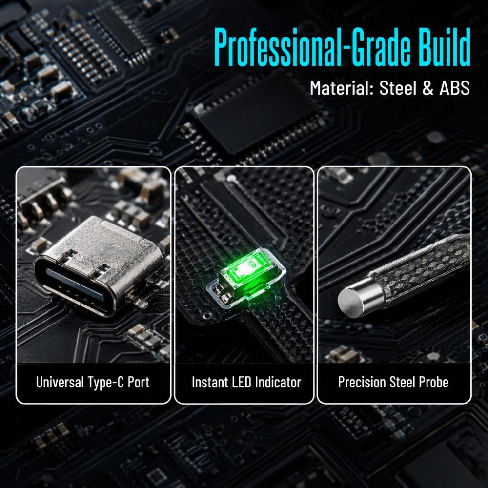 Third Generation Inductor Detector Tool Electromagnetic Induction Tester  Phone Motherboard Repair