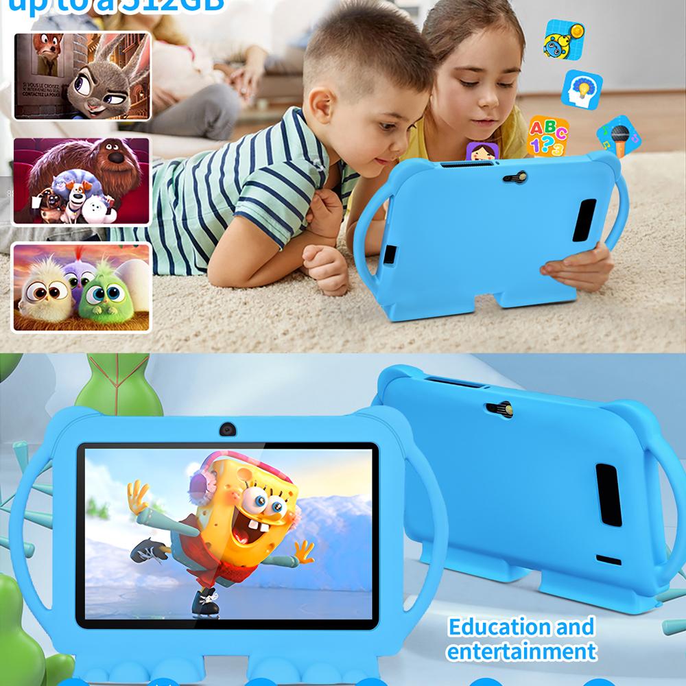 2024 BDF Kid Tablet K5 Android13 4GB+64GB WiFi Bluetooth 4000mAh 7 Inch LCD