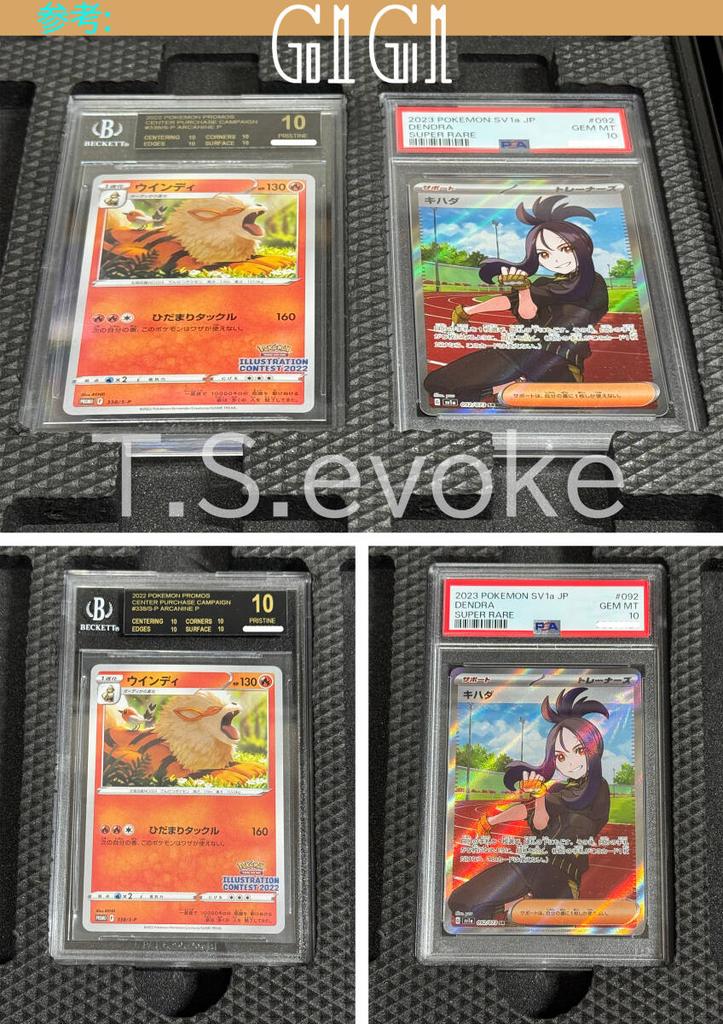Книга-кейс для карт с оценкой Тип 24 "G1G1" PSA/CGC/BGS - (Держит карты)