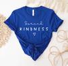 Spread Kindness T-shirt, Be Kind Shirt, Positive Top, Kind Dandelion Tee, Social Worker Gift, Positive Vibes Shirts, Women's Shirts
