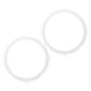 2026 Best!! Silicone Replacement Sealing Rings 2Pcs for Pressure Cooker Kitchen Use Circular Design Easy to Clean