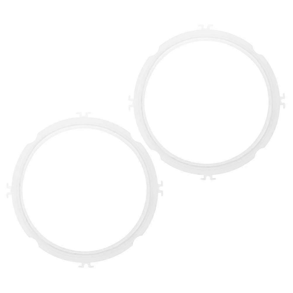 2026 Best!! Silicone Replacement Sealing Rings 2Pcs for Pressure Cooker Kitchen Use Circular Design Easy to Clean