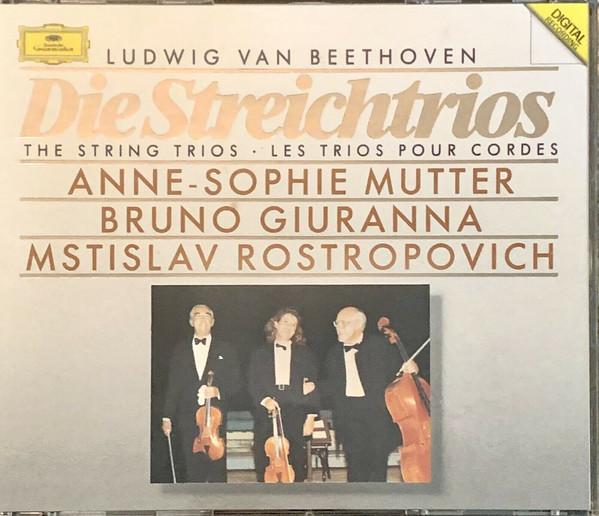 CD LUDWIG VAN BEETHOVEN, ANNE-SOPHIE M - Die Streichtrios = The String Trios 4276872 Deutsche Grammo 1989 Japan Classical Used