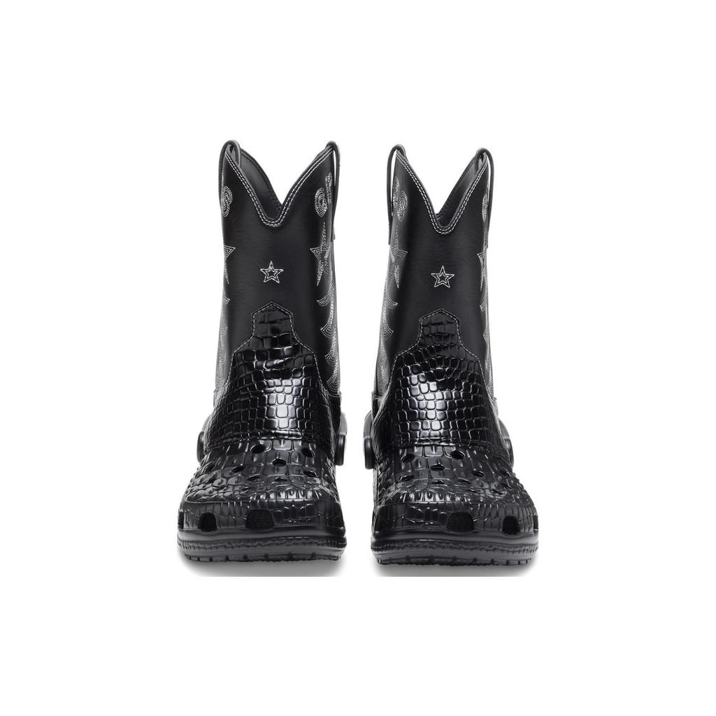 Crocs Кроссовки Classic Cowboy Boot Черные Унисекс 208695-001