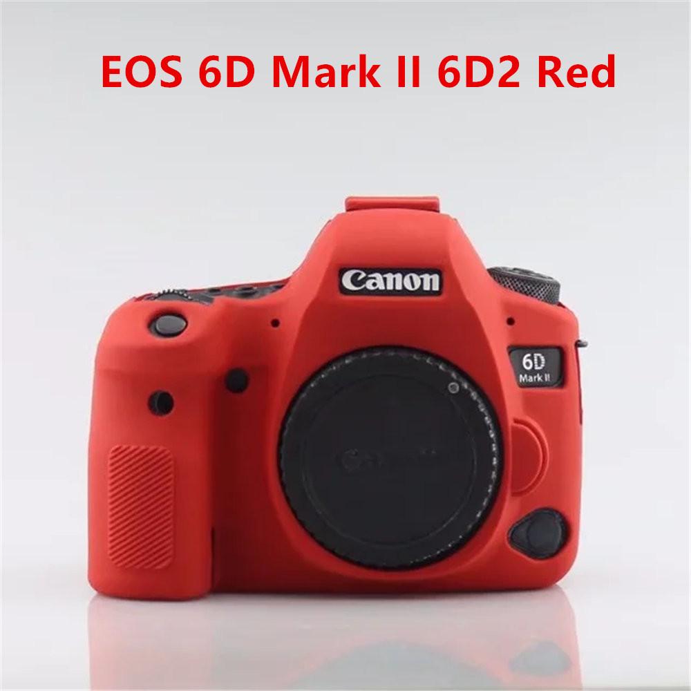 Мягкий силиконовый защитный чехол для камеры для Canon EOS 5D Mark II III IV 5D2 5D3 5D4 6D Mark II 6D2 7D Mark II 7D2 77D 600 700D