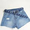 Metal Buckle Star Hole Sequin Belt Double Grommet Hole Trouser Decor Decoration  Dress Decor