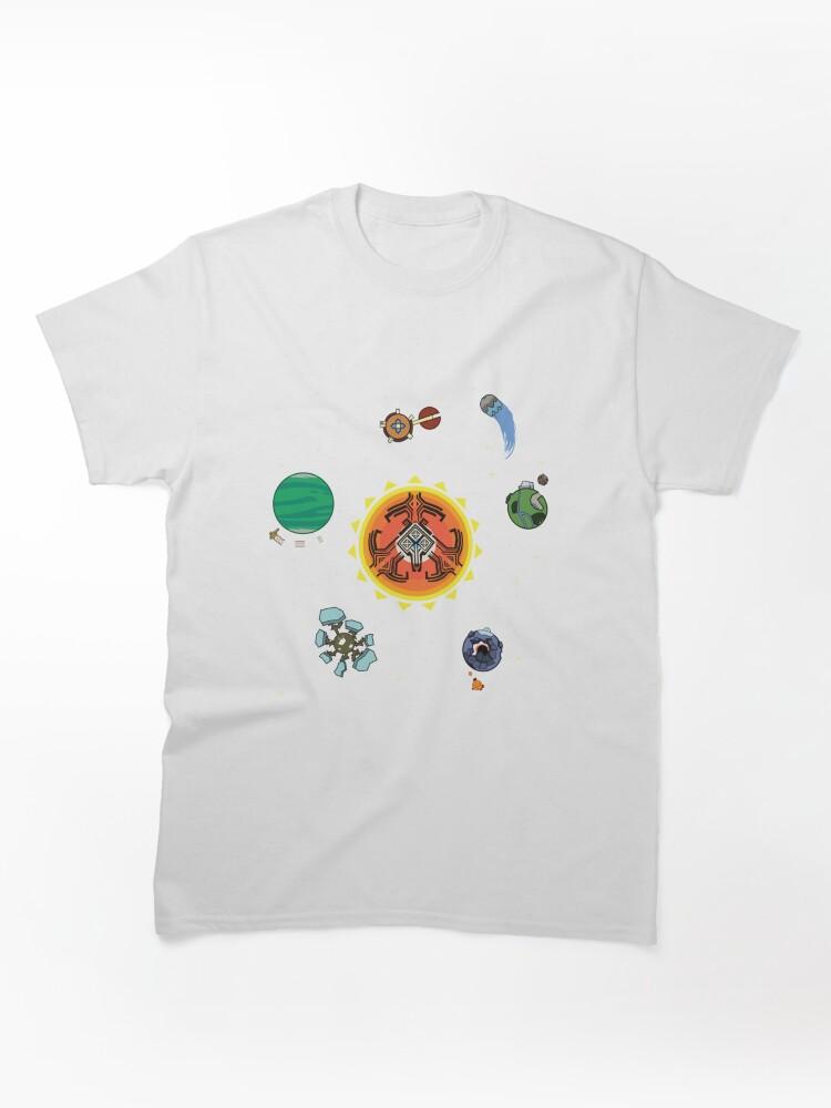 Outer Wilds Hearthian Solar System Tri-blend Classic T-Shirt