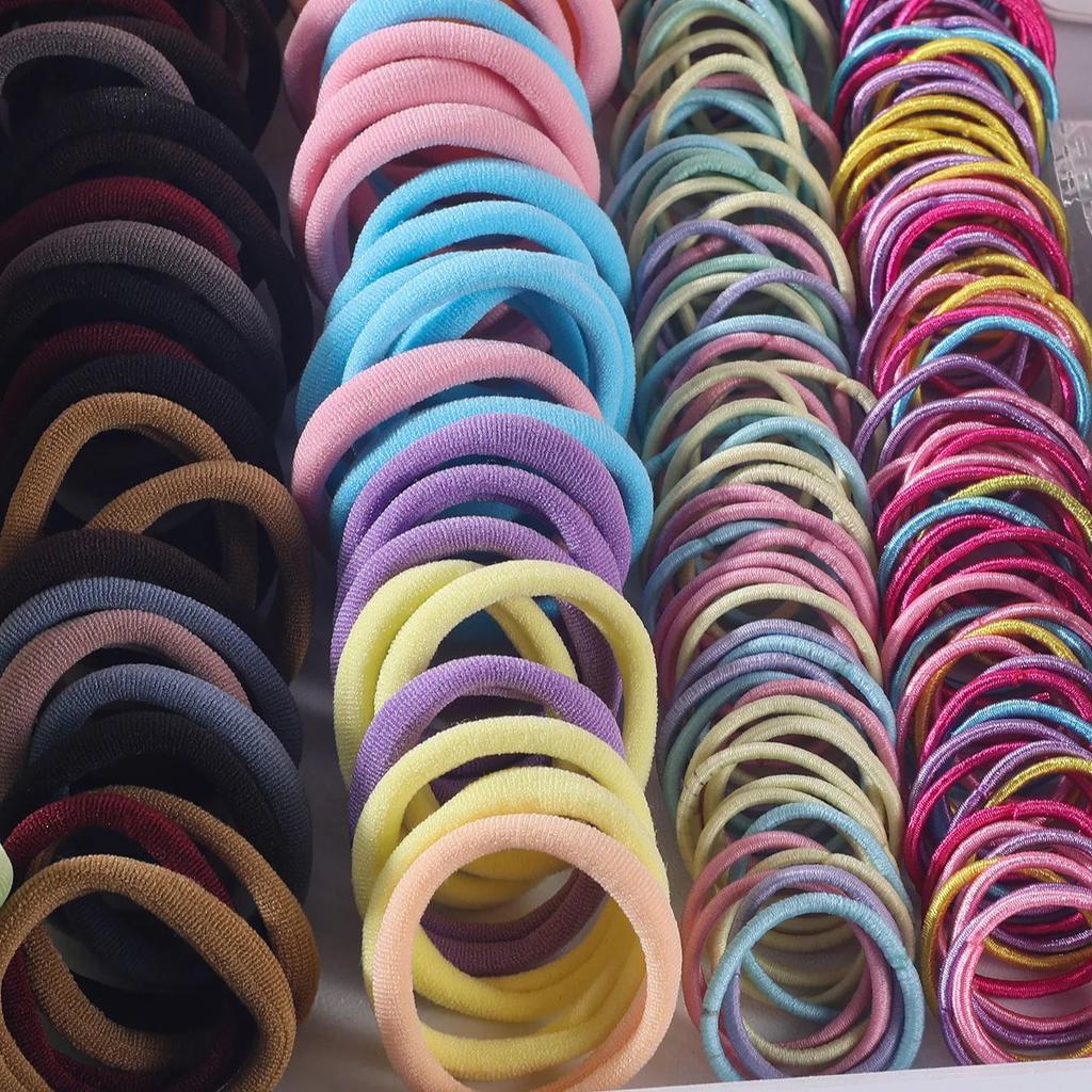 4423Pcs Girls Hair Accessories Set Colorful Elastic Hair Bands Girls Ponytail Holders Hair Ties Scrunchies with Styling Tools