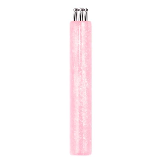 1/4Pcs Flower Nail Dotting Pen 5-Petal Flower Nail Design Ballpoint Pen with Stainless Steel Ball DIY Home Salon Manicure Art Tools