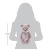 TeddyTales Lina Bear Handmade Plush Teddy Bear Medium Latte Dress-Up Doll, (30cm)