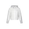 Sportswear Windrunner Semi-Transparent Solid Long Sleeve Hooded Zip Jacket Unisex Outerwear White CU6579-975