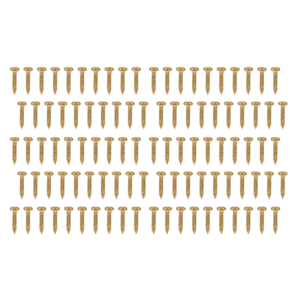 100PCS Metal Guitar Tuning Pegs Golden Color Machine Head Screws For Electric Guitar