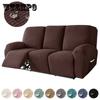 1/2/3/4 Seat Waterproof Fabric Recliner Chair Cover High Quality Relax Armchair Slipcover Recliner Sofa Cover for Living Room