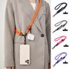 Phone Lanyard Adjustable 1 Cm Diameter Outdoor Universal Case  Anti-lost Wrist Strap Crossbody Shoulder Card Neck Cord Clip Hang