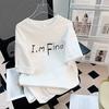 GMXIA Женские модные повседневные летние блузки и рубашки с коротким рукавом и круглым вырезом