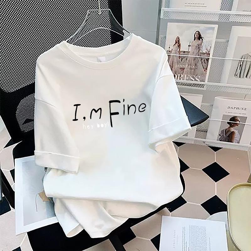 GMXIA Женские модные повседневные летние блузки и рубашки с коротким рукавом и круглым вырезом