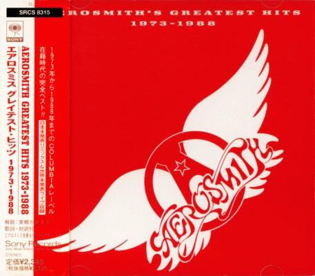 CD AEROSMITH - Aerosmith's Greatest Hits 1973-1988 SRCS8315 SONY 1997 Япония Рок