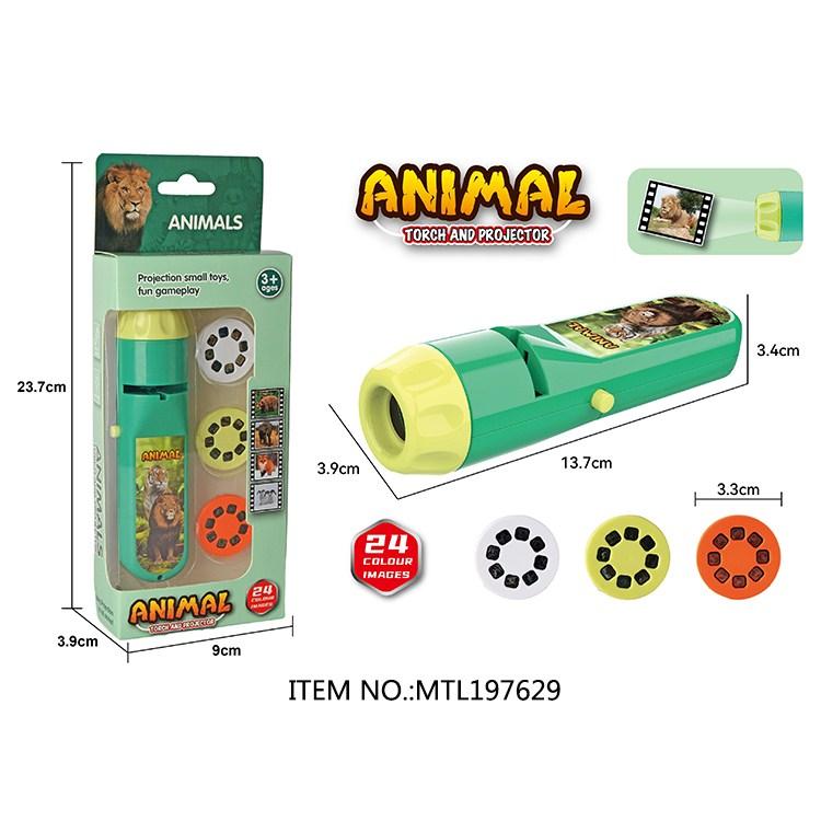 Projector Flashlight Animals - 24 Slides