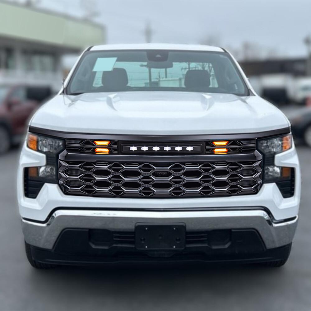 Modified Grille Accessories for 2022-2025 Chevrolet Silverado 1500 ZR2 Model