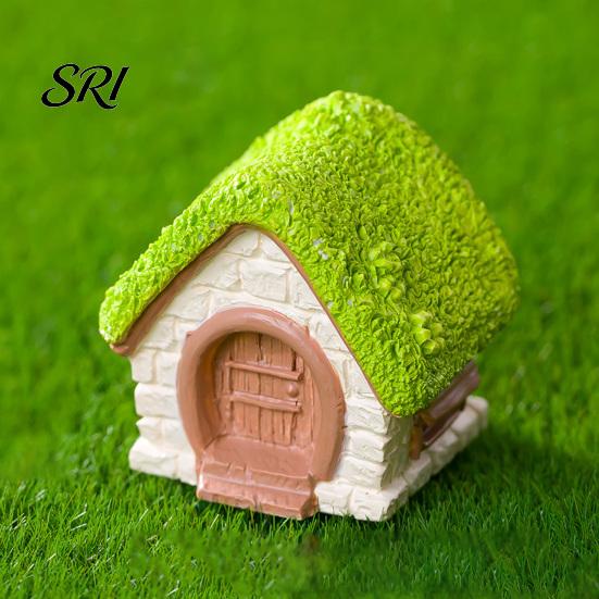 Fairy Garden Accessories Micro Landscape Ornament Durable Resin Miniature Tale Potted Plant for DIY Moss Gardens And Ecological Bottles Desktop