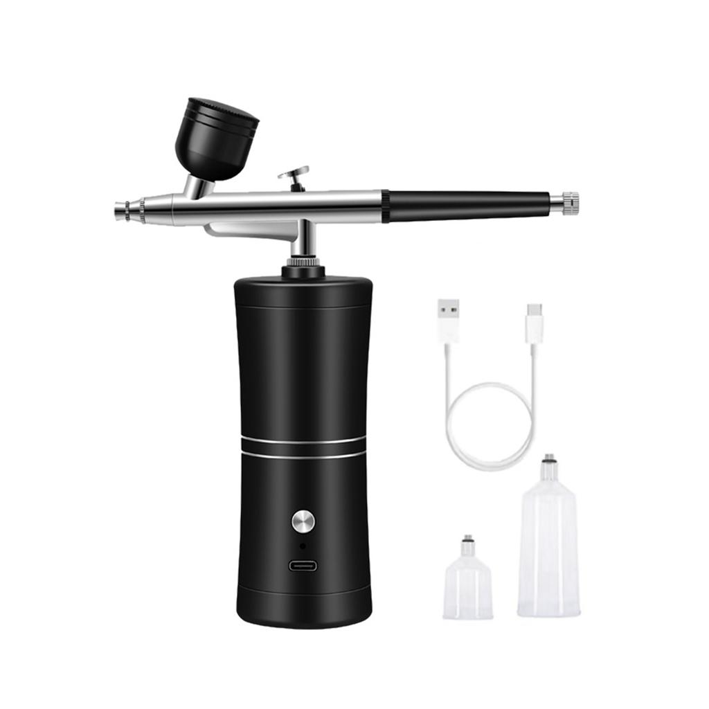Injector Air Compressor Kit Air Brush Paint Spray Guns Airbrush Rechargeable For Nail Art Craft Cake Fog Sprayer