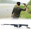 Telescopic Fishing Rod Reel Combo, Portable Casting Lure Tackle, Foldable Ergonomic Grip for Travel Fishing