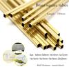 1pcs Diameter 6-20mm Length 250mm Hardware Brass Hollow Square Tube DIY Model Making Supplies Brass Square Tube